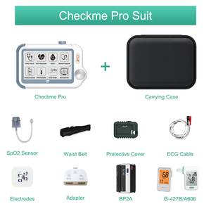 Monitor de Signos Vitales Doméstico Viatom Checkme Suit Mini Bluetooth con Sonda de SpO2, Medidor de <span class=keywords><strong>Glucosa</strong></span>, Dispositivos de Monitoreo de Signos Vitales - Product Image 6