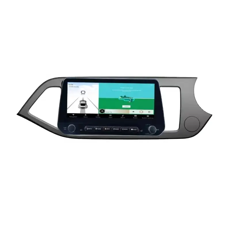 Fábrica de Rádio Do Carro MP5 Jogador 1Din Android para KIA PICANTO MANHÃ 2011 RHD GPS Do Carro Carplay