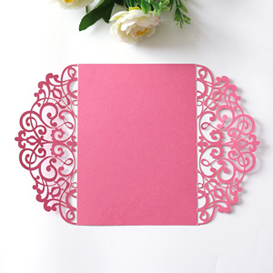 <span class=keywords><strong>Carte</strong></span> d'invitation <span class=keywords><strong>de</strong></span> <span class=keywords><strong>mariage</strong></span> personnalisée au Design Unique découpé au Laser <span class=keywords><strong>carte</strong></span> <span class=keywords><strong>de</strong></span> vœux d'anniversaire - Product Image 5