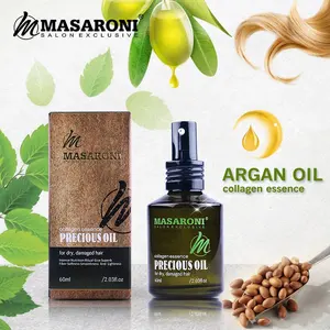 Marsaroni лучшее качество, сглаживающая сияющая аргановое масло, сыворотка для ухода за волосами, Драгоценное масло для сухих поврежденных волос