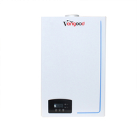 Chaudière à gaz combinée pour chauffage et eau chaude, adaptée à une basse pression de gaz 5 mbar, 24 kW, murale, pour le marché russe