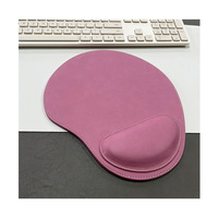 Tapis de souris en PU de forme irrégulière, vierge, consommable, pour marquage de logo, gravure laser, style minimaliste japonais, modèle LL-Mouse