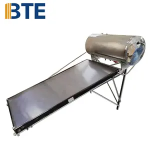 Industrial Project Titanium coating film 200 litre flat panel solar water heater