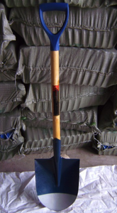 Недорогая промышленная лопата из утолщенной стали для фермы и сада с рукояткой - Product Image 5