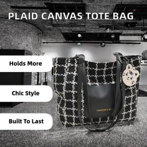 Sac fourre-tout en toile brodée en tissu jacquard multifonction pour femme, nouveau modèle, sac à main à fermeture éclair avec motif d'éléphant - Product Image 2
