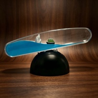 Nouveau style Plaque d'équilibre liquide flottante Ondes dansantes Jouet de bureau à bulles d'huile et d'eau