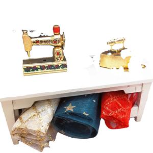 Accessoires miniatures pour maison de poupée 1:12 <span class=keywords><strong>Atelier</strong></span> de <span class=keywords><strong>couture</strong></span> doré et é<span class=keywords><strong>l</strong></span>égant - Product Image 3