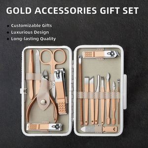 Customized Business Wedding <b>Gift</b> Set New Fashion Fresh Design Gold Accessories Durable 18/<b>1</b> Set Color Box <b>for</b> New Year Easter - Product Image 2