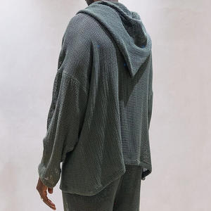 PASUXI all'ingrosso Casual maglieria pantaloncini Set sottile felpa con cappuccio manica lunga Pullover maglione imposta <span class=keywords><strong>abbigliamento</strong></span> <span class=keywords><strong>maschile</strong></span> Street Style - Product Image 3