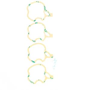 Tùy chỉnh die-cut cao-tack hai mặt băng dính với giấy xốp - Product Image 6