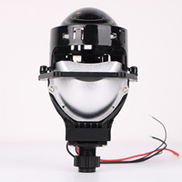 Phare laser à LED modifié K5 de 3 pouces-H4 H7 Retrofit Dual High Low Beam Projector Lens
