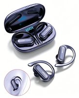 Écouteurs à Conduction Osseuse BT5.3 avec Chipset JL, Son Stéréo HIFI Ouvert, Étanchéité IPX7, Confort Optimal, Affichage Numérique