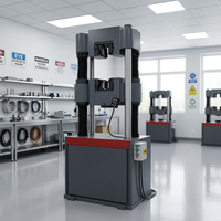 Machine d'essai de flexion à 3 points pour plaques d'acier LIANGONG 1000kN électro-hydraulique servo, équipement de mesure avec précision de 1 %