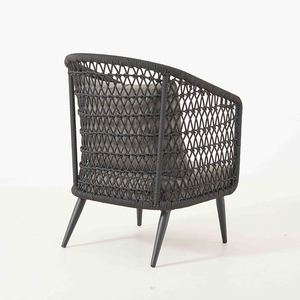 Conjunto de Sofás Esquineros en Forma de L para Hoteles - Sofá de Exterior de Grado Comercial para Uso en Comedores y Parques, Estructura Metálica Resistente - Product Image 5