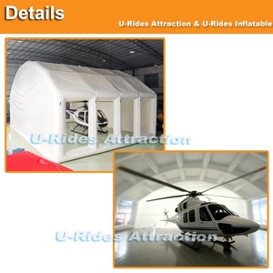 Estructura Inflable Personalizada, Hangar para Aviones, Almacén de Almacenamiento Exterior, Túnel, Carpa Inflable para Aviones de Uso Móvil - Product Image 3