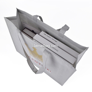 Bolsa de compras reutilizable de tela no tejida con logotipo personalizado, bolsa ecológica para mascotas, <span class=keywords><strong>Pp</strong></span> - Product Image 4