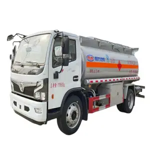 Dongfeng Chinese Manufacture 4*4 off road fuel tank truck 5000 liters 10000 liters truck fuel tank for sale