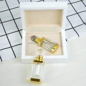 Garrafas vazias de perfume de cristal 3ml/5ml, garrafa vazia de óleo de luxo da china fabricantes