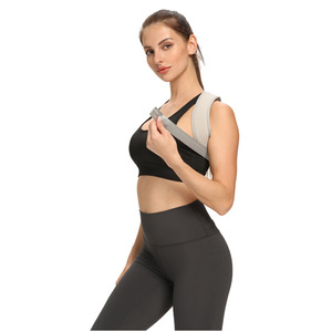 <span class=keywords><strong>Corrector</strong></span> <span class=keywords><strong>de</strong></span> postura <span class=keywords><strong>de</strong></span> espalda ajustable para hombres y mujeres, cinturón <span class=keywords><strong>de</strong></span> corrección <span class=keywords><strong>de</strong></span> soporte médico para clavícula y hombros - Product Image 2