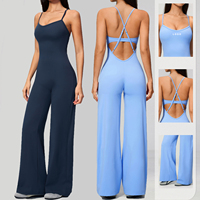 Combinaison sexy pour femme, tenue de détente, de sport et de fitness, sans manches, douce, style body, Ropa Deportiva Mujer, vente en gros