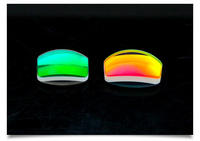 Lentille optique en verre à haute transmission personnalisée pour viseur point rouge, pour optiques tactiques et viseurs laser