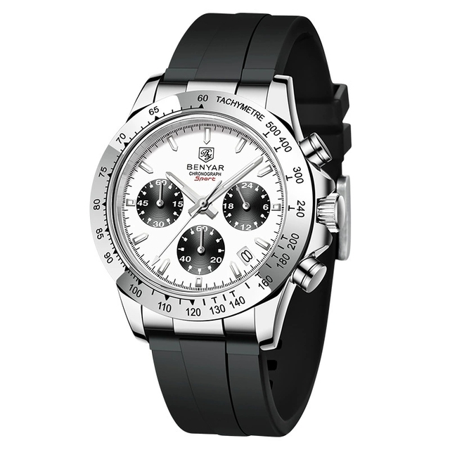 Relojes Hombre Original Benyar Watches 5192 Fashion Brand Luxury Men Chronograph Quartz Watch High Quality