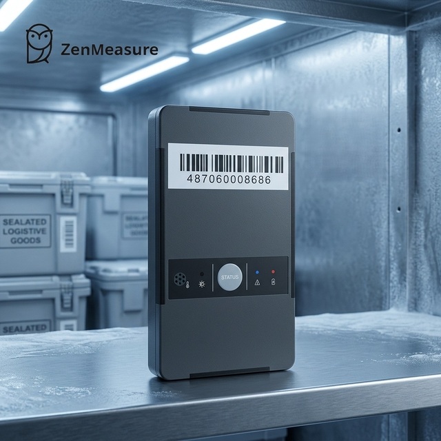 ZenMeasure 4G LTE WiFi IP67 Rated 0.1C Resolution Temperature Humidity Data Logger Rating for Food Delivery Logistics OEM/ODM