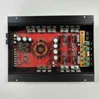 Amplificateur de voiture Audiowiner F150.4D 4CH 4x150W Classe D, réponse en fréquence large 91-100dB SNR, compatible avec plusieurs véhicules, 12-24V, garantie 1 an