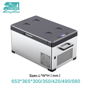 Accessoire JDA RV 25L 30L 40L DC12V/24V RV Véhicule Réfrigérateur Portable Voiture Réfrigérateur Compresseur Congélateur pour <span class=keywords><strong>Camping</strong></span> Extérieur - Product Image 3