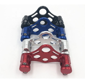 Nouvelle pince de guidon de moto en aluminium CNC durable pour Speedway/<span class=keywords><strong>Grasstrack</strong></span>, fabriquée en Chine - Product Image 2