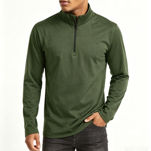 <span class=keywords><strong>Felpa</strong></span> da Uomo con Zip a Quarto, Stile Smart-Casual, Design Contemporaneo per Tutto l'Anno, Alta Qualità Sartoriale Personalizzata - Product Image 2