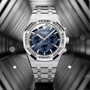 OEM Customized Stainless Steel Luxury Multifunctional Mechanical <b>Watch</b> for Me with Hangzhou Movement 5ATM Water Resistance - Product Image 4