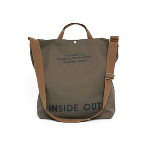Nueva Bolsa de Lona Grande de Moda para Mujer, Estampada en Algodón, Ideal para Fin de Semana, Venta al Por Mayor de Fábrica - Product Image 2