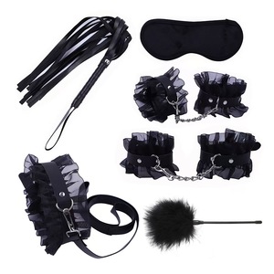 SM секс-игрушки-горничная БДСМ Тренировочный Набор с кружевным воротником наручники для ног Игрушки для взрослых - Product Image 3