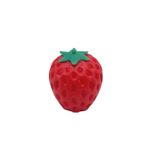 New Strange Strawberry Squeeze Cup Pinch Music <b>Bear</b> Cartoon <b>Cute</b> Pet Decompression Vent Stress Relief Toy Plastic - Product Image 5