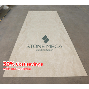 Carrelage en pierre flexible MCM Litchi pour extérieur, décoration murale moderne, carrelage en porcelaine, plaque de pierre flexible pour revêtement de façade extérieure - Product Image 3