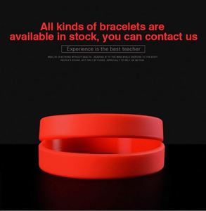 Custom Sports Silicone <b>Bracelets</b> Men Make Your Own Rubber Wristbands With Message or Logo Personalized Wrist Bands - Product Image 2