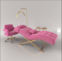 Lit de beauté pour cils 2026, lit pour cils recourbés, table de massage de salon de beauté, camillas para pestanas, lit de beauté pour le visage