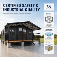 Maison conteneur préfabriquée mobile et extensible moderne, prête à l'emploi, 2 ou 3 chambres, 40, 30, 20 pieds, MOQ 1 ensemble, Villa préfabriquée à vendre en Australie
