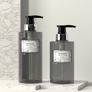 Ofertas Destacadas Runxuan: Envases Cosméticos Vacíos de 500 ml para Cuidado de la Piel, Botellas de Plástico PET de 600 ml con Bomba para Champú, Bronceador y Aceite Corporal - Product Image 2