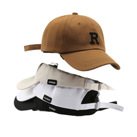 Gorra Unisex de 6 Paneles, 100% Algodón, Estilo Dad Hat, con Logotipo Bordado en 3D Personalizado, Hebilla Plateada con Efecto Desgastado, Diseño Deportivo con Letras