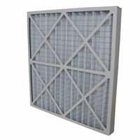 Filtre primaire industriel du cadre G4 de carton de boîte de papier pour des industries de construction et de fabricant