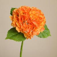 JIN PENG Real Touch Latex Hortensia Kunstbloem Groen Wit voor Bruiloft Huis Trend Decoratie