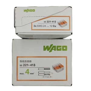Wagos ตัวเชื่อมต่อแบบประกบ<span class=keywords><strong>221</strong></span>-<span class=keywords><strong>413</strong></span>พร้อมคันโยก3ทางตัวเชื่อมต่อ wagos 221413ตัวเรือนโปร่งใส4มม. ตัวเชื่อมต่อแบบ<span class=keywords><strong>221</strong></span> <span class=keywords><strong>413</strong></span> - Product Image 6