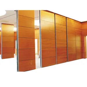 Operable Hotel Movable Partition Wall Banquet Hall Movable Wall Dividers Wedding Hall Soundproof Movable Partition Wall