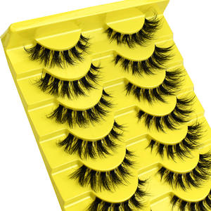 Nouvelle conception de cils en faux vison avec effet œil de chat ailé <span class=keywords><strong>Foxy</strong></span>, cils naturels en soie, cils œil de chat complets avec étiquette privée - Product Image 3