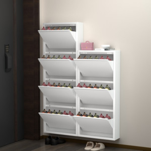 Armoire à <span class=keywords><strong>chaussures</strong></span> en métal à 3/4 tiroirs armoire à <span class=keywords><strong>chaussures</strong></span> en acier étagère à <span class=keywords><strong>chaussures</strong></span> étroite armoire de rangement pour couloir de maison vente en gros - Product Image 1