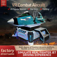 Simulateur d'avion VR Jeu de vol immersif Simulateur de vol virtuel Machine de jeu 9D VR à vendre