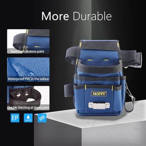 <span class=keywords><strong>Ceinture</strong></span> <span class=keywords><strong>porte</strong></span>-outils en cuir robuste pour coiffeurs, jardiniers, travaux électriques, charpentiers, électriciens, camping - Product Image 3