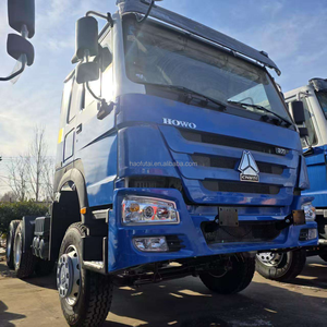Camion tracteur Howo 6X4 d'occasion fiable avec garantie <span class=keywords><strong>pour</strong></span> le transport de conteneurs portuaires et l'exploitation minière en Afrique - Product Image 4